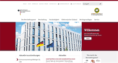 Desktop Screenshot of bescha.bund.de