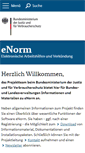 Mobile Screenshot of enorm.bund.de