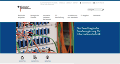 Desktop Screenshot of cio.bund.de