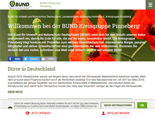 Tablet Screenshot of pinneberg.bund.net