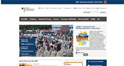 Desktop Screenshot of bbk.bund.de