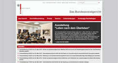 Desktop Screenshot of bsg.bund.de